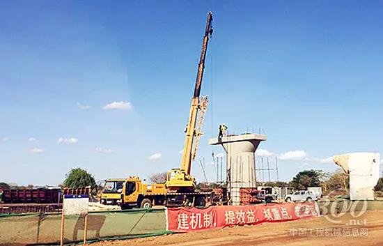 徐工成套设备助力蒙内铁路建设