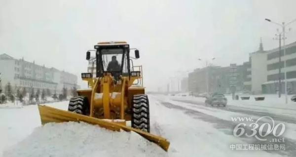 除雪器等也普遍应用于各地市政工作